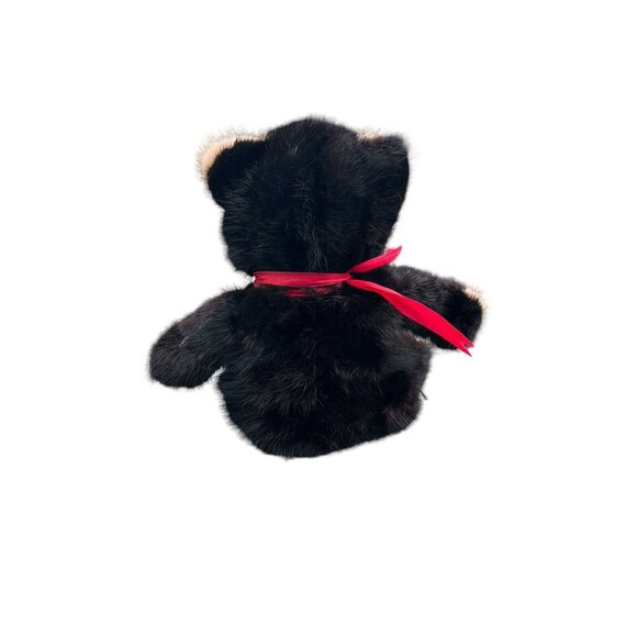 Rare Vintage Trading post Real Mink Fur Plush Teddy‎ Bear - Picture 2 of 6